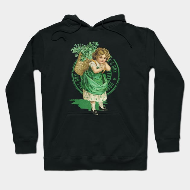 St patricks day Retro Hoodie by sabargeh